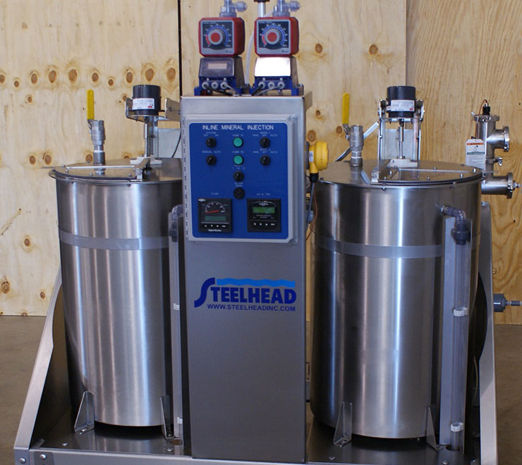 Mineral Injection Systems Bottling Equipment Steelhead Inc.