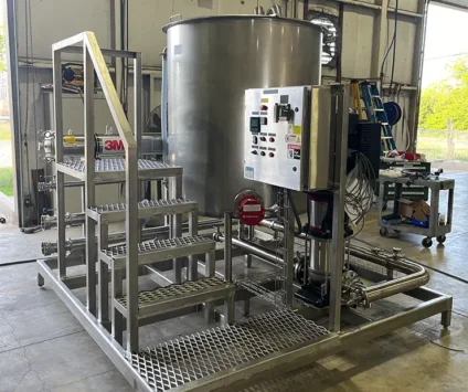 Clean-In-Place Systems - Steelhead Inc. - Custom Bottling Solution